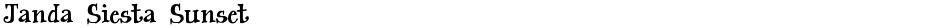 Janda Siesta SunsetDemo