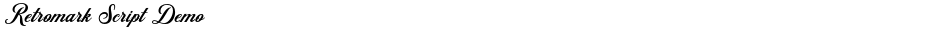 Retromark Script DemoDemo