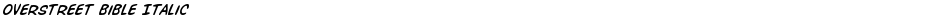 Overstreet Bible ItalicDemo