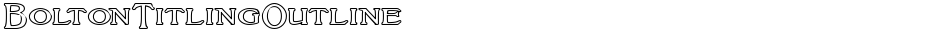 BoltonTitlingOutlineDemo