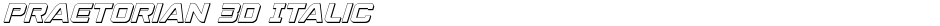 Praetorian 3D ItalicDemo
