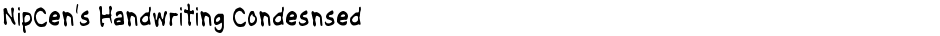 NipCen's Handwriting CondesnsedDemo