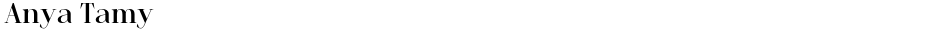 Anya TamyDemo