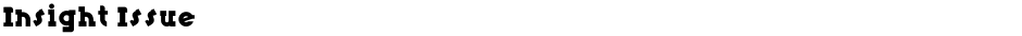 Insight IssueDemo