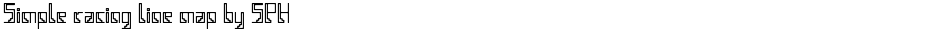 Simple racing line map by SPHDemo