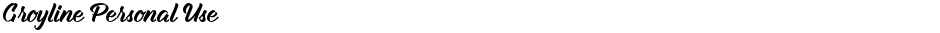 Groyline Personal UseDemo
