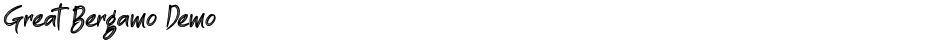 Great Bergamo DemoDemo