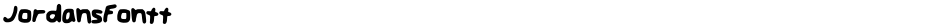 JordansFonttDemo