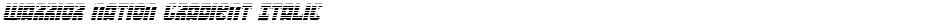 Warrior Nation Gradient ItalicDemo