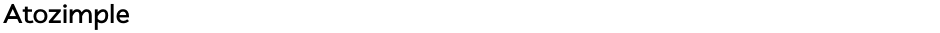 AtozimpleDemo