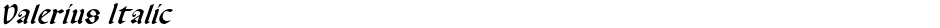 Valerius ItalicDemo