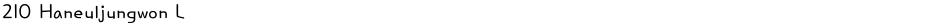 210 Haneuljungwon LDemo