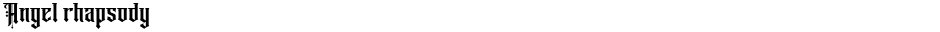 Angel rhapsodyDemo