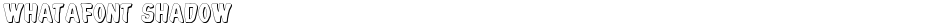 Whatafont ShadowDemo