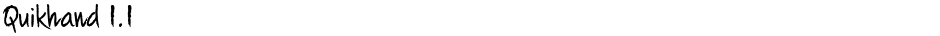 Quikhand 1.1Demo