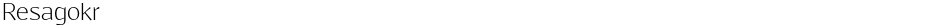 ResagokrDemo