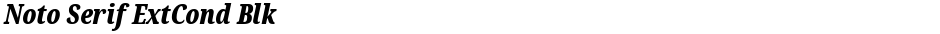Noto Serif ExtCond BlkDemo