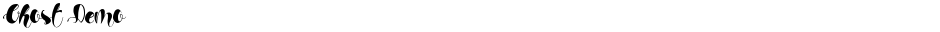 Ghost DemoDemo