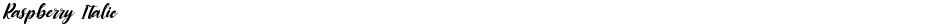 Raspberry ItalicDemo