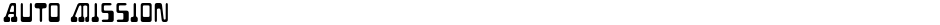 Auto MissionDemo
