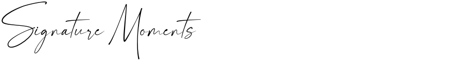 Signature MomentsDemo