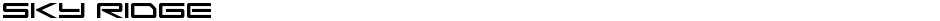 Sky RidgeDemo