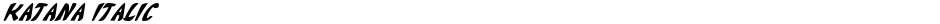 Katana ItalicDemo