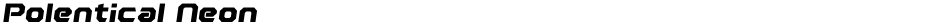 Polentical NeonDemo