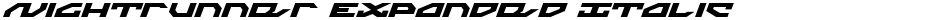 Nightrunner Expanded ItalicDemo