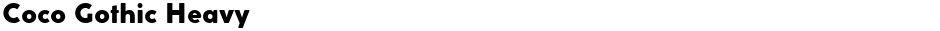 Coco Gothic HeavyDemo