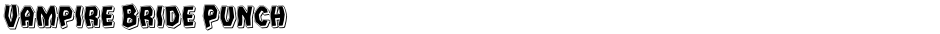 Vampire Bride PunchDemo