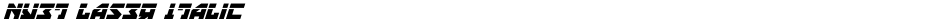 Nyet Laser ItalicDemo