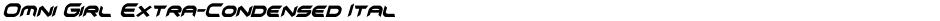 Omni Girl Extra-Condensed ItalDemo