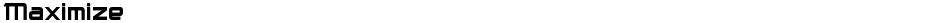 MaximizeDemo