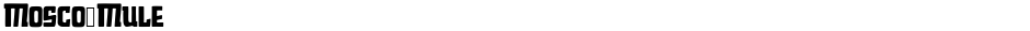 Mosco_MuleDemo