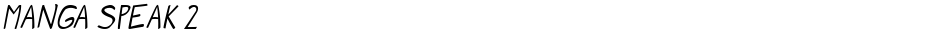Manga speak 2Demo