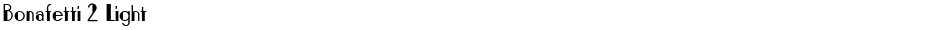 Bonafetti 2 LightDemo