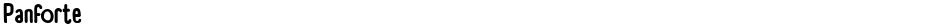 PanforteDemo