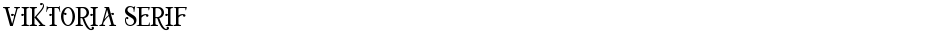 Viktoria SerifDemo