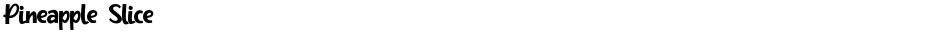 Pineapple SliceDemo