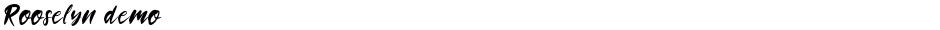 Rooselyn demoDemo