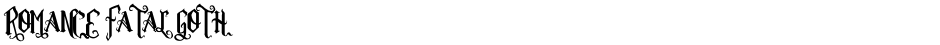 Romance Fatal GothDemo