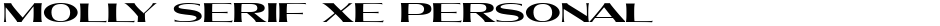 Molly Serif XE PERSONALDemo