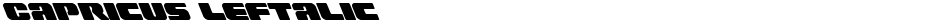 Capricus LeftalicDemo