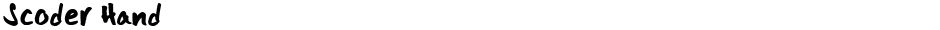 Scoder HandDemo