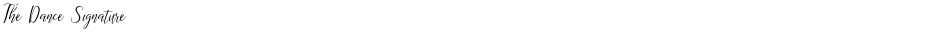 The Dance SignatureDemo