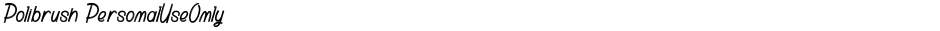 Polibrush_PersonalUseOnlyDemo