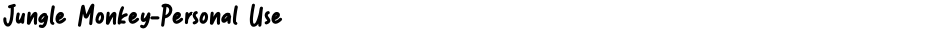 Jungle Monkey-Personal UseDemo