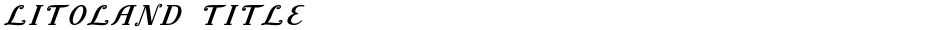 Litoland TitleDemo