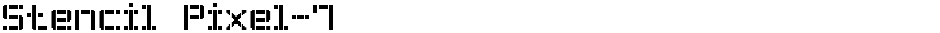 Stencil Pixel-7Demo